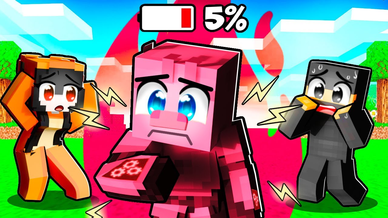 BouchaL má PRÁZDNÉ BATERKY v Minecraftu!