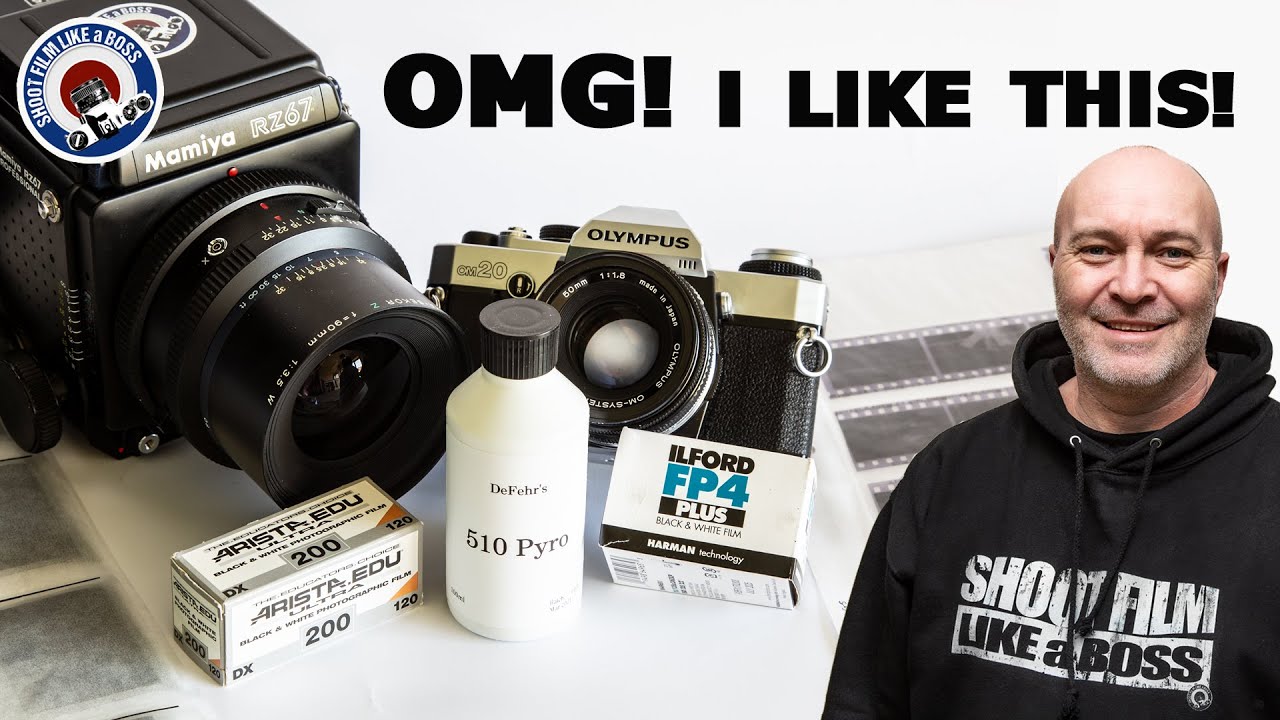 A NEW film developer for me? 510 PYRO. WOW!