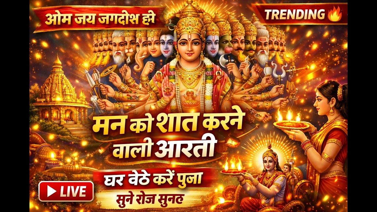 ओम जय जगदीश हरे 🕉️🛕🔱🚩🙏🇮🇳