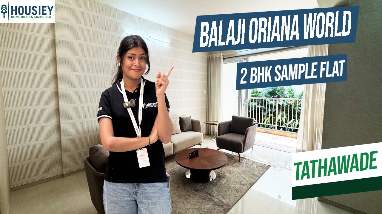 Balaji Oriana World Tathawade | Spacious 2BHK Sample Flat Tour  At Pune | Price & Review 2026