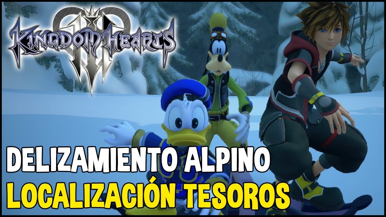 Kingdom Hearts 3 - TESOROS Deslizamiento alpino (Orichalcum+)