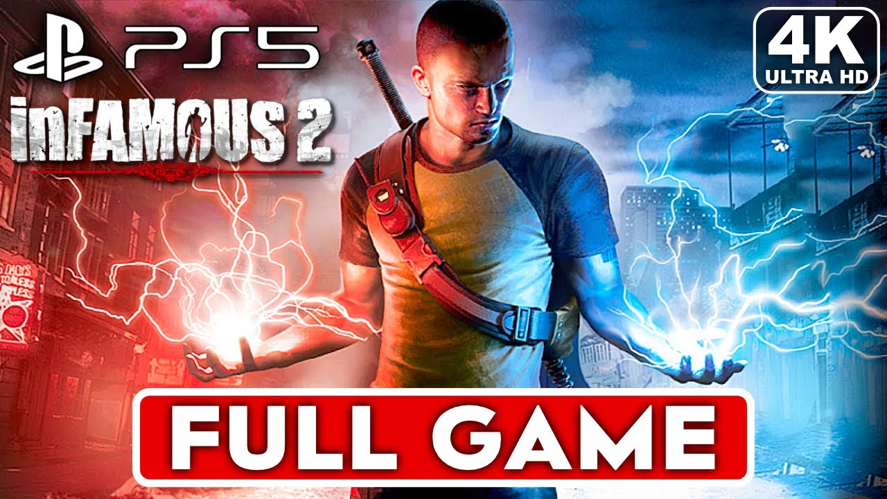 INFAMOUS 2 Gameplay Walkthrough FULL GAME [4K ULTRA HD PS5] - No Commentary