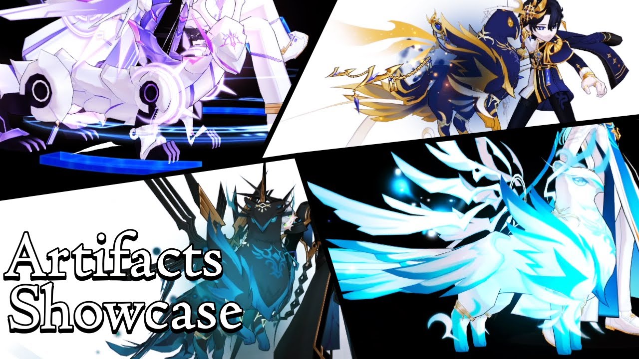 Elsword - Add, Ain and Noah - Artifacts Showcase Lv.5