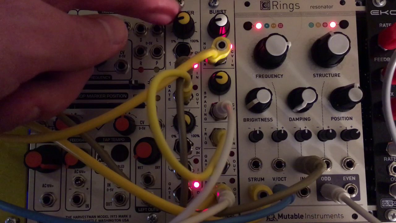ladik s-090 skipper + s-075 burst eurorack modules