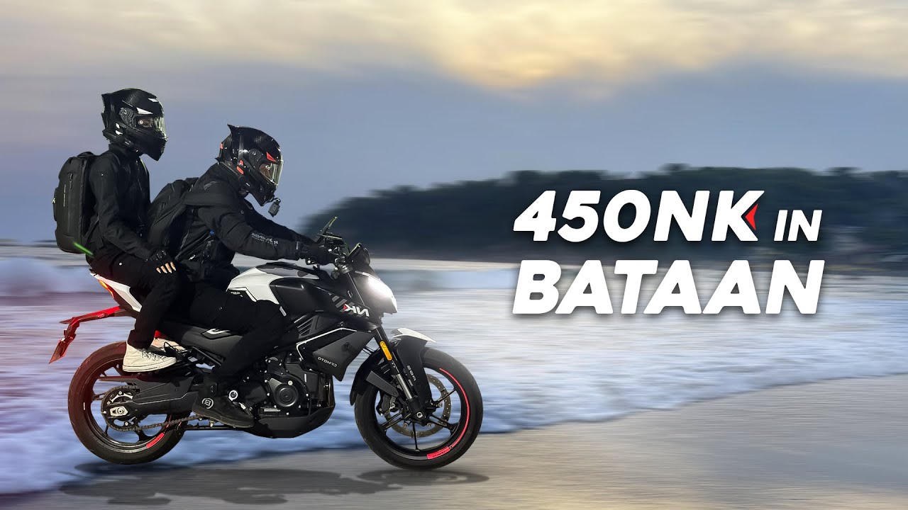 FIRST LONG RIDE! WASWASAN SA BATAAN | 450NK