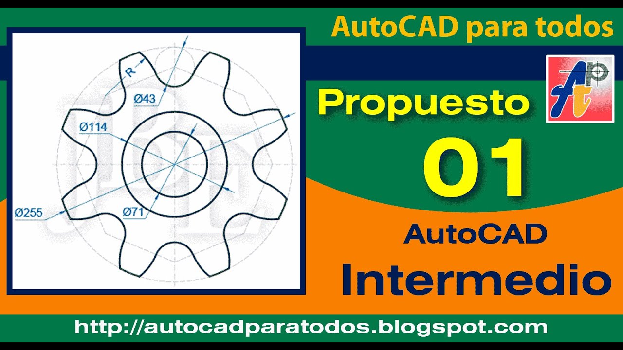 AutoCAD Intermedio - Solución Propuesto 01