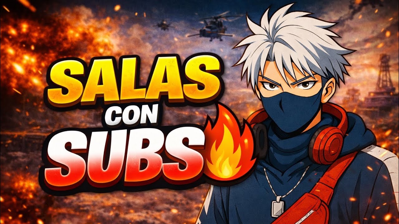 🔴SALAS CON SUBS EN VIVO | FREE FIRE🔥