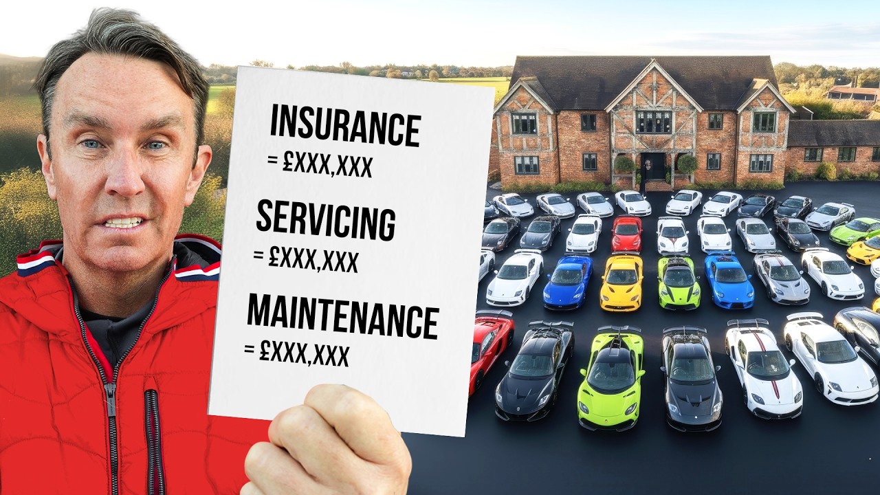 REVEALING HOW MUCH IT COSTS TO RUN A £10,000,000 CAR COLLECTION