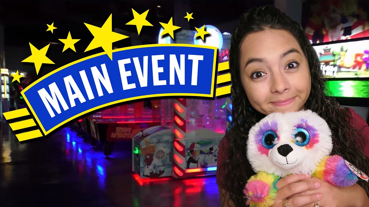Having fun at Main Event Arcade!!!