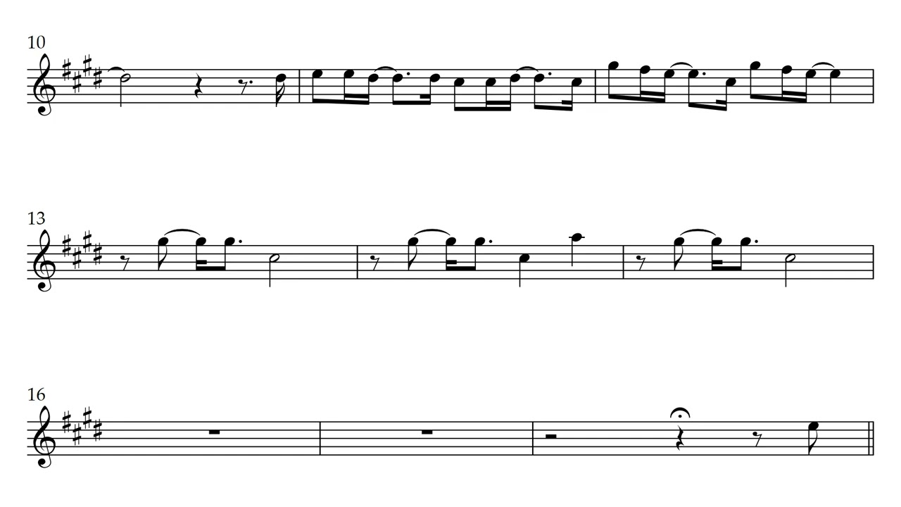 Where Is My Mind? - Pixies | Violin Sheet Music