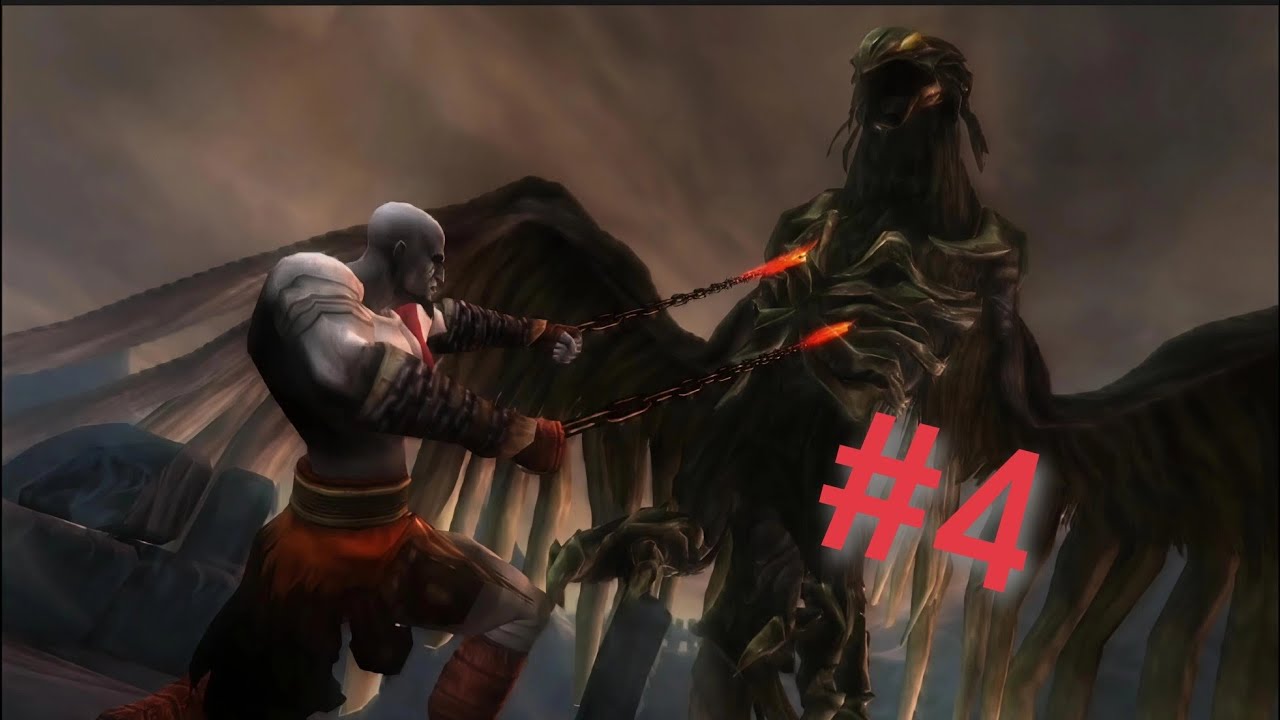 تختيم لعبة god of war gos الحلقه 4
