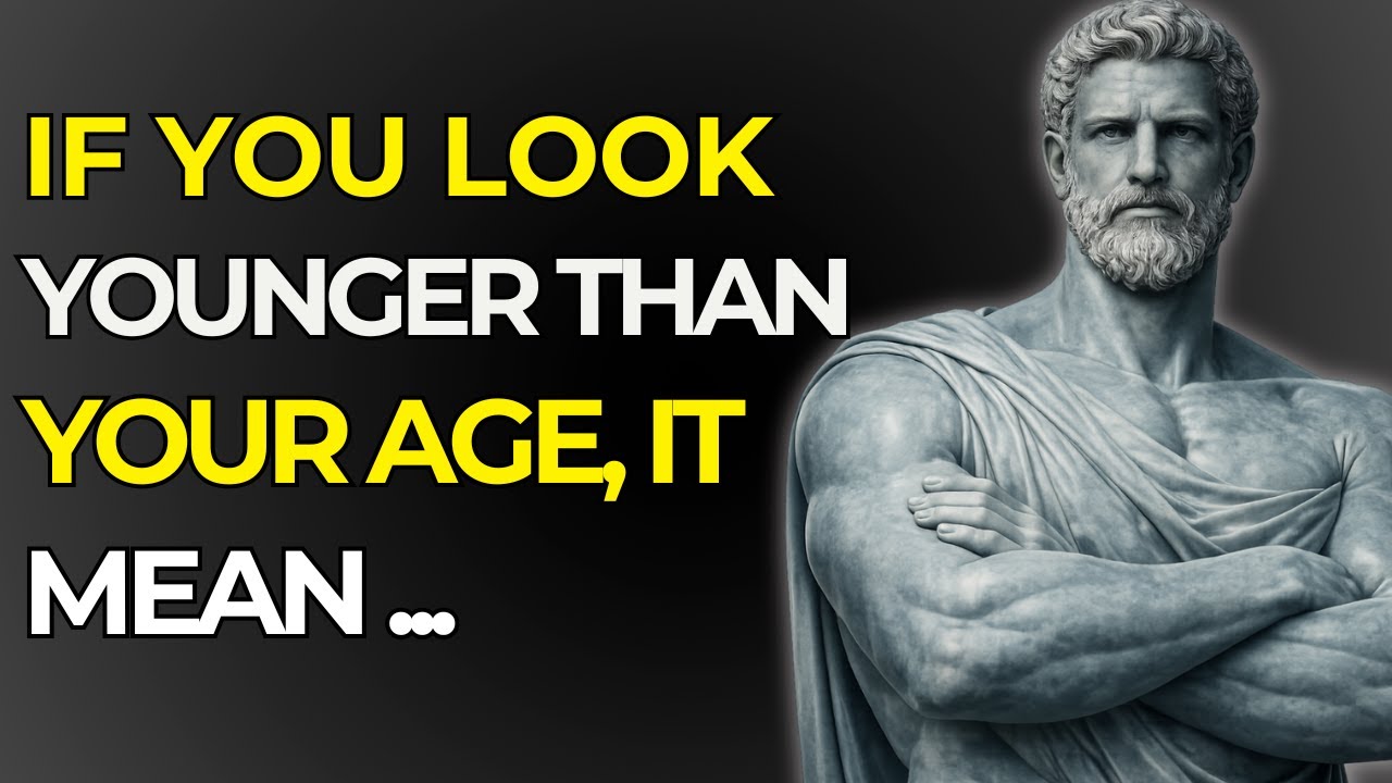 5 Hidden Reasons You Look Younger Than Your Age | Stoic Philosophy