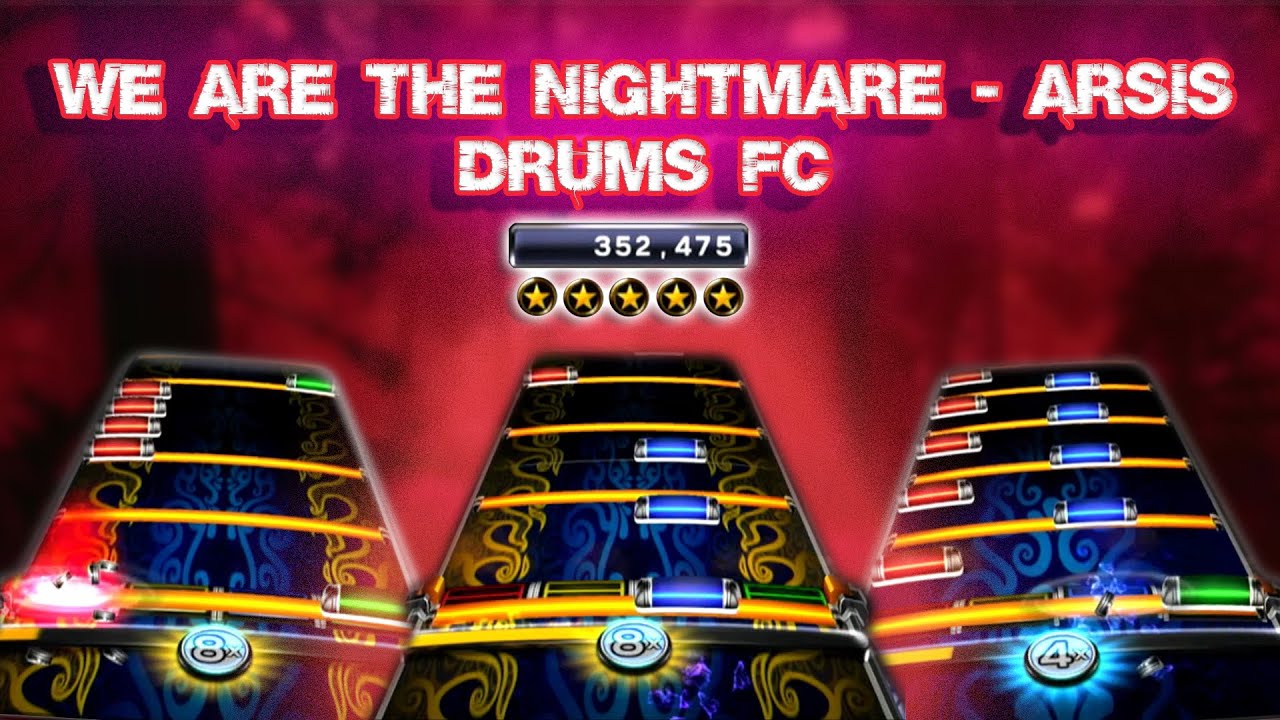 RB3 - We Are The Nightmare Drums 100% FC + 70 FCs off the Top 100!!!!!!!!!!!!!!!!!!!!!!!!!!!!!!!!!!!
