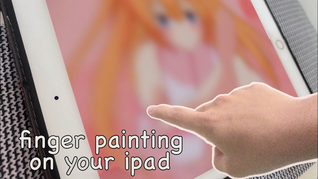 [Finger painting]anime drawing/Nitengo Jigen no Ririsa(天乃リリサ)