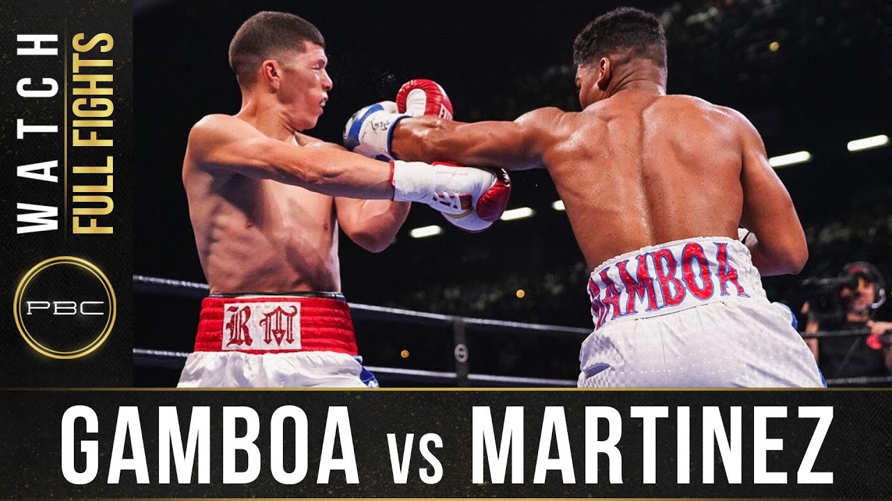 Гамбоа против Мартинеса. Полный бой: 27 июля 2019 г. | PBC на Showtime