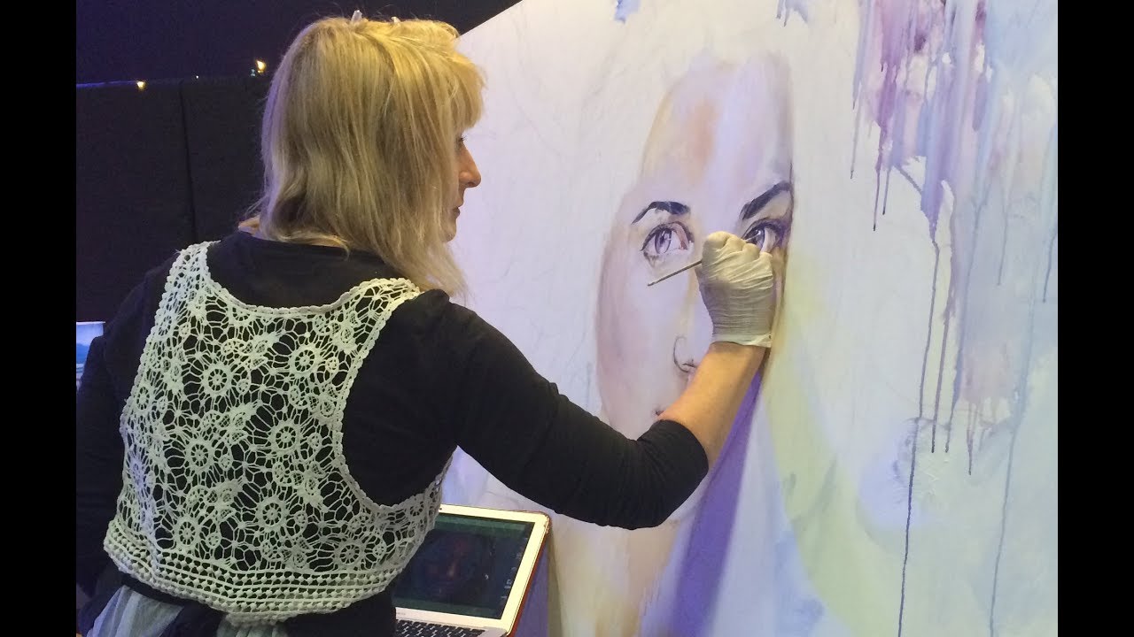 Prophetic Artist making God Art