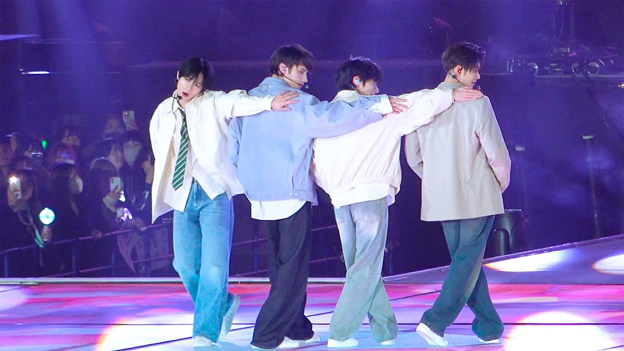 TOMORROW X TOGETHER stage ( Intro + Over The Moon + 내일에서 기다릴게 ) fancam /2025 Golden Disc Awards