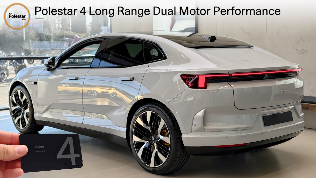 Polestar 4 '25 Long Range Dual Motor Performance || Exterior & Interior