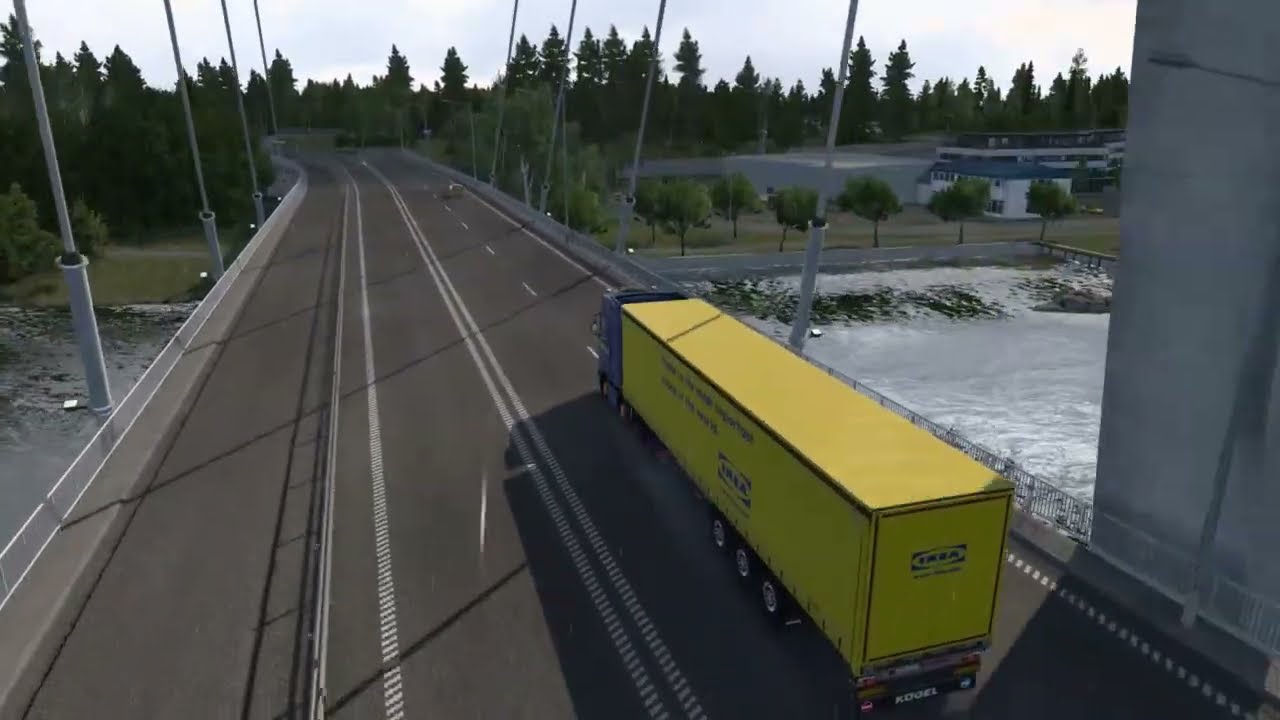 Euro Truck Simulator Leveling up company Discovering new cities
