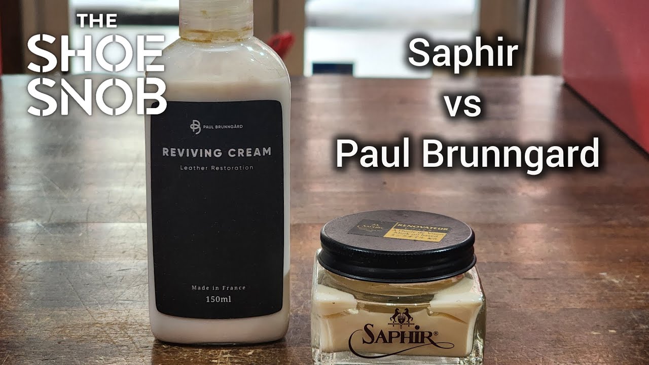 Saphir Renovateur vs. Paul Brunngard Reviving Cream