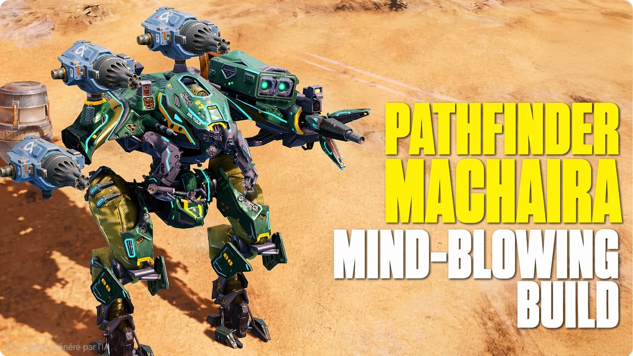 Pathfinder Machaira is terrifying | War robots