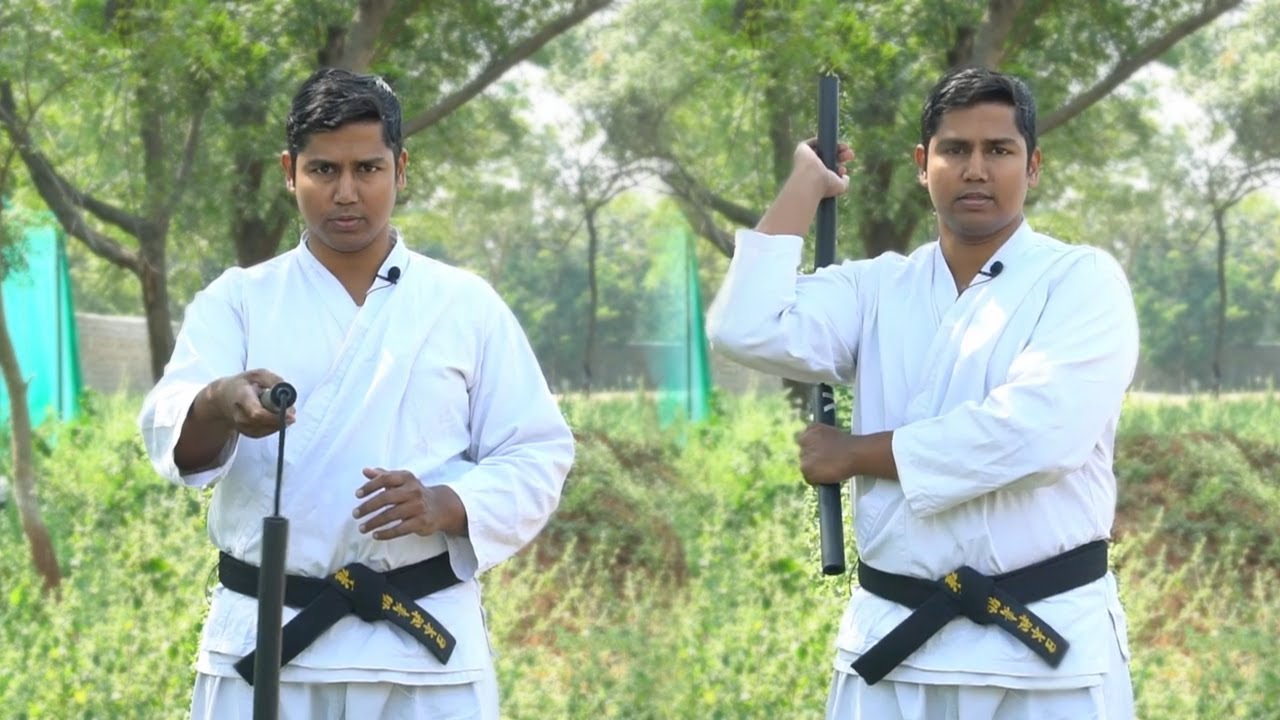 Nunchuku 4 | Nunchaku tricks | Self Defense techniques In Telugu | Martial Arts | Martial Wisdom