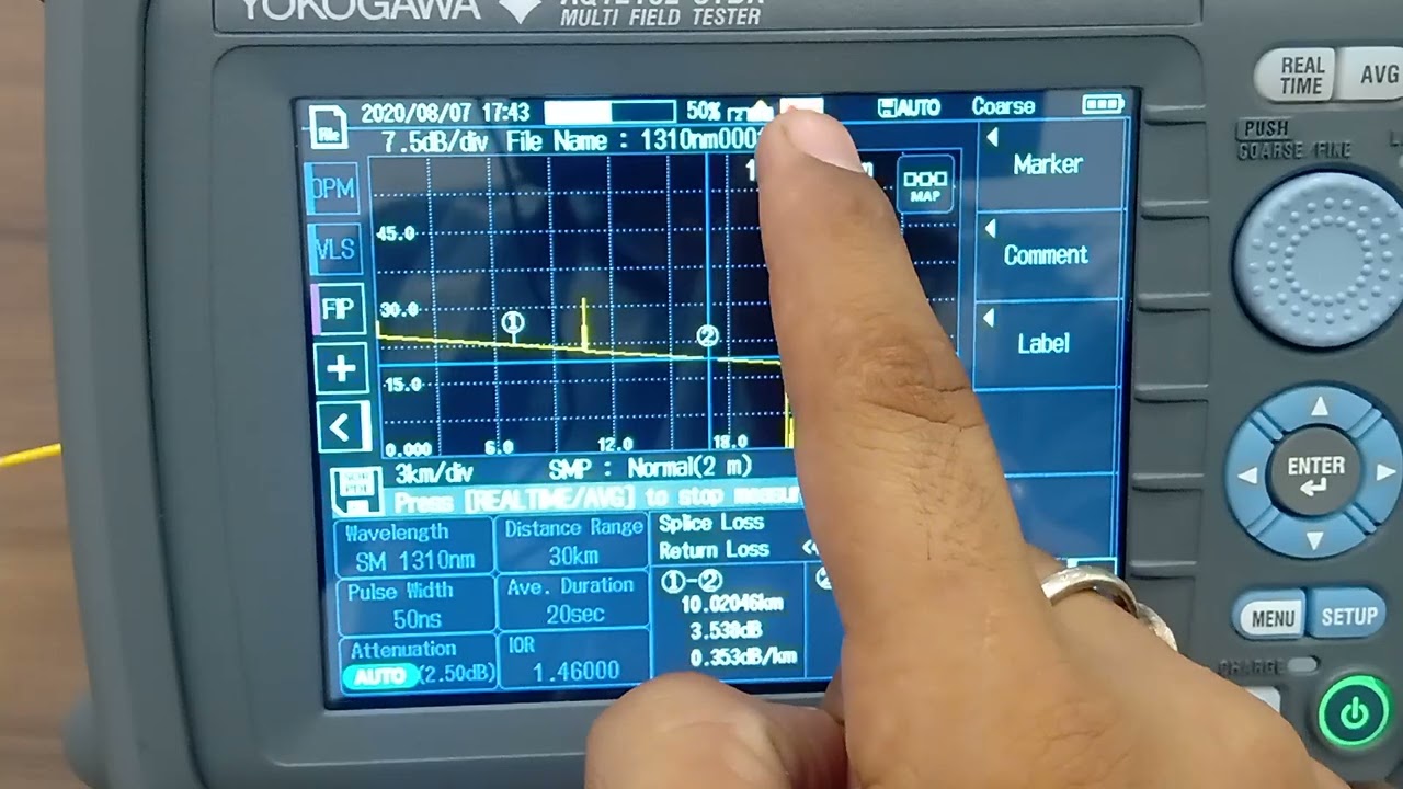Complete Training of Yokogawa AQ1215E OTDR|| How to Use Yokogawa AQ1200 Series OTDR|| AQ1210E,1215A|
