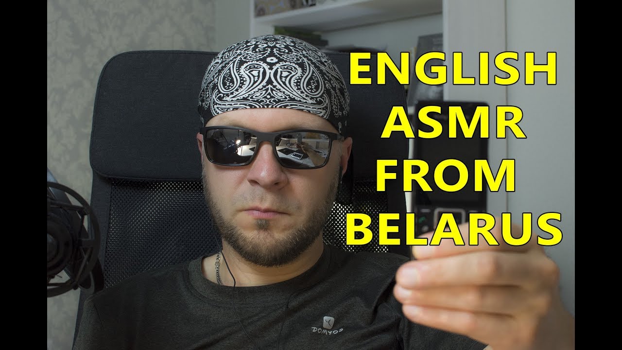 My first ASMR video in English (triggers)