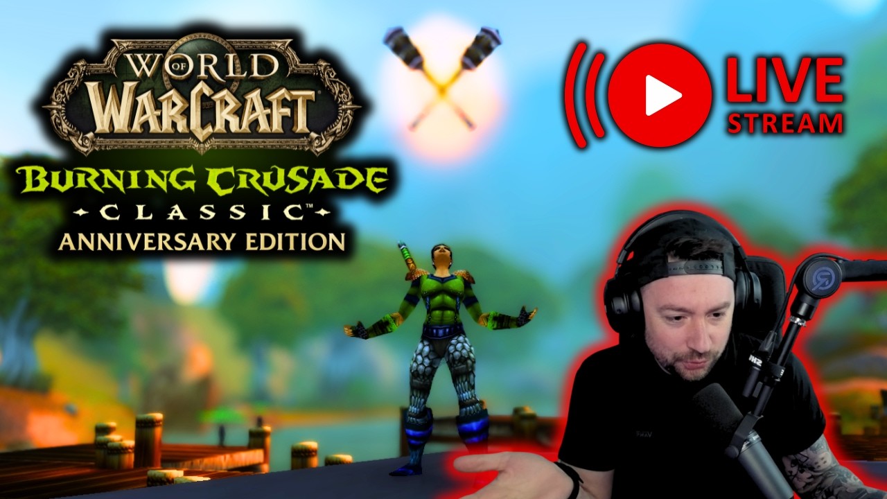 ROAD TO 70! ⚔️ Warrior Gaming | WoW Classic TBC Anniversary