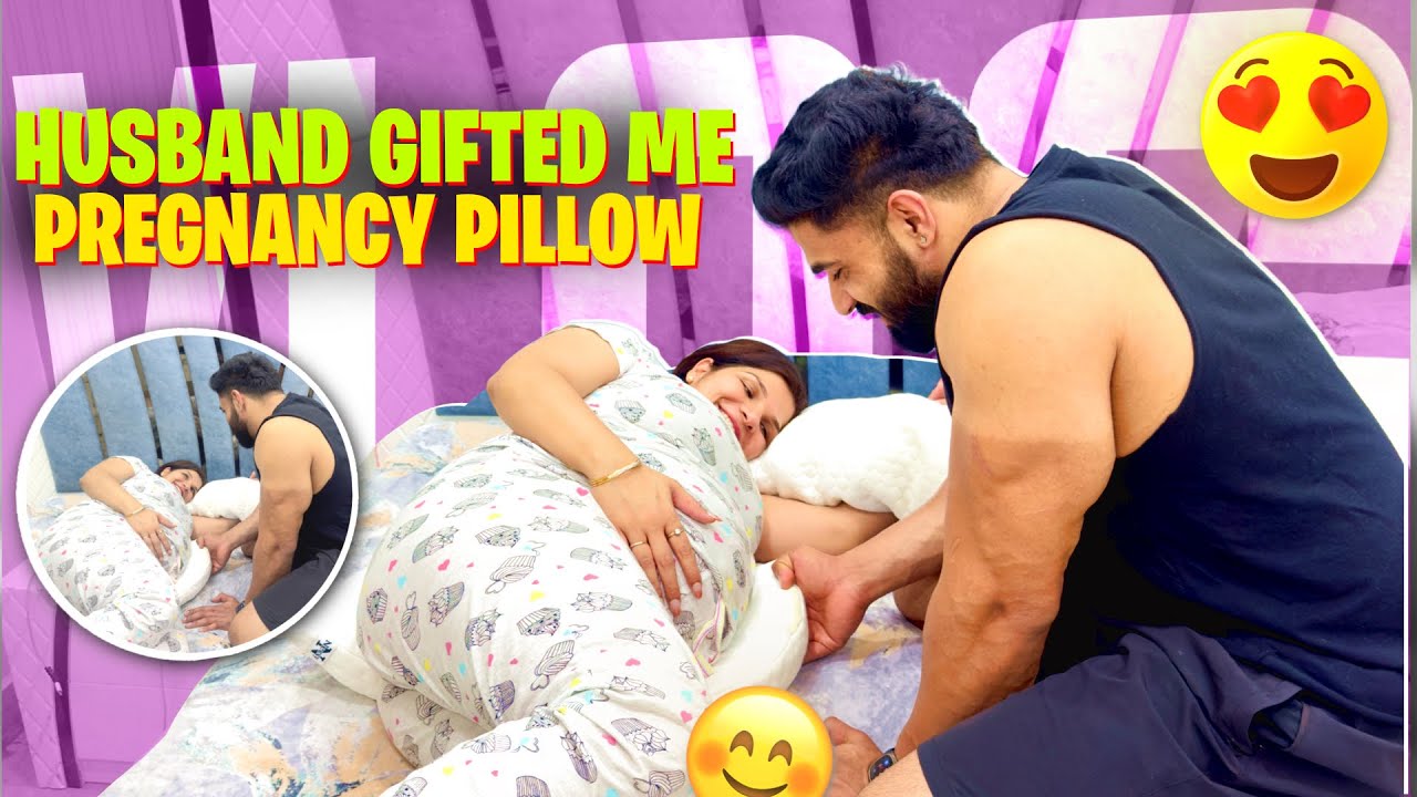 Umang Surprised Me With Pregnancy Pillow🤰😍 | imkavy | UmangKatyal #pregnancyvlog