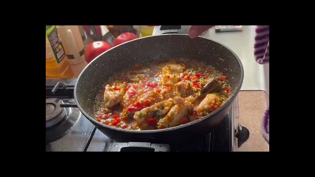 Fedeua de pollo con verduras       😋😋معكرونة بالشعير و الدجاج و الخضر 