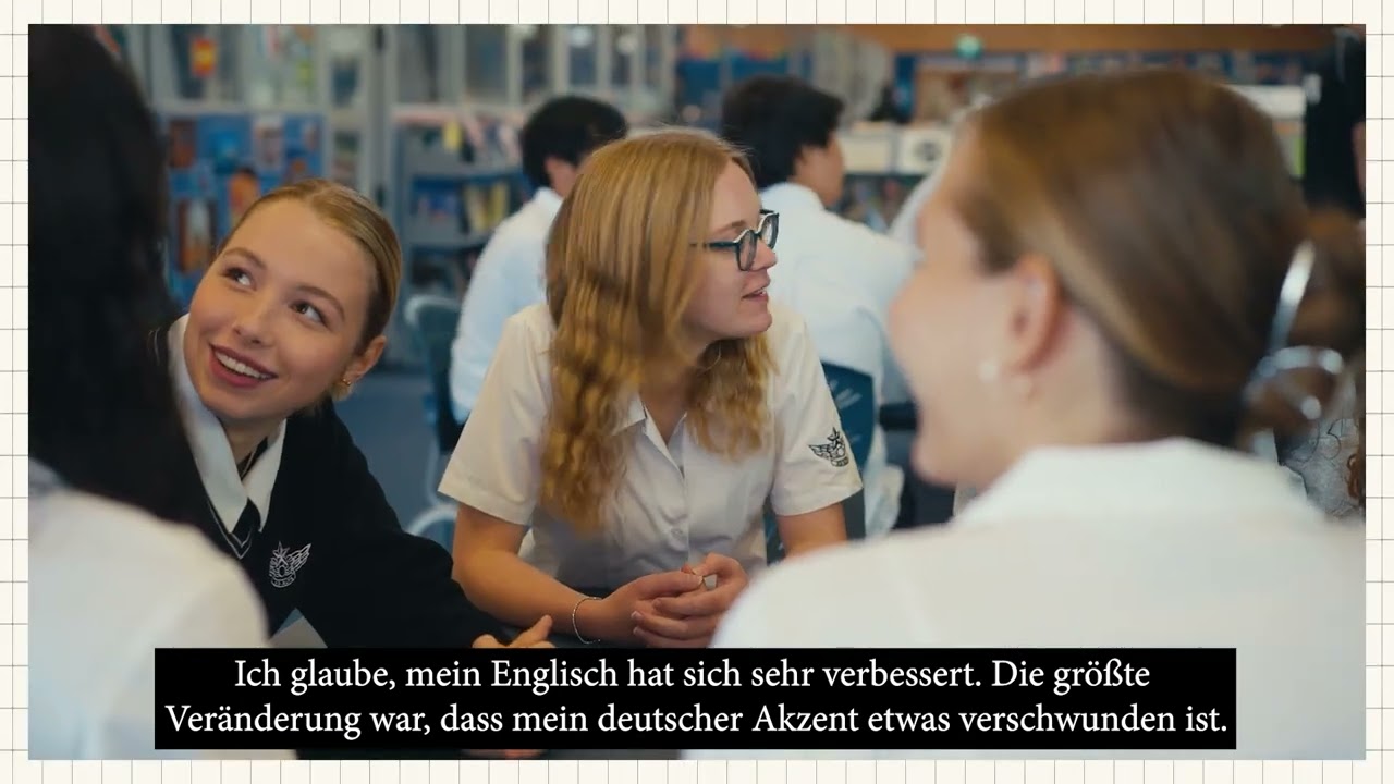 Meet Finja (video with German subtitles): an international student at Hutt Valley High School
