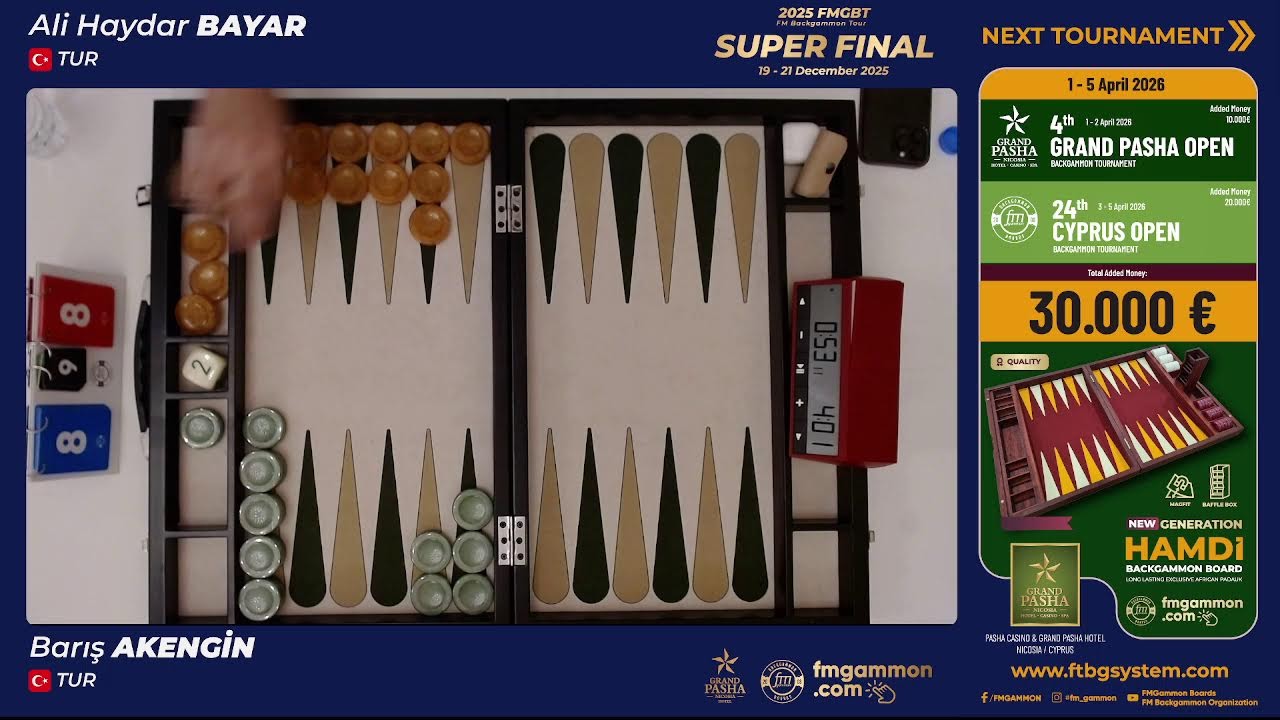 ALİ HAYDAR BAYAR vs BARIS AKENGIN (SUPER FINAL)