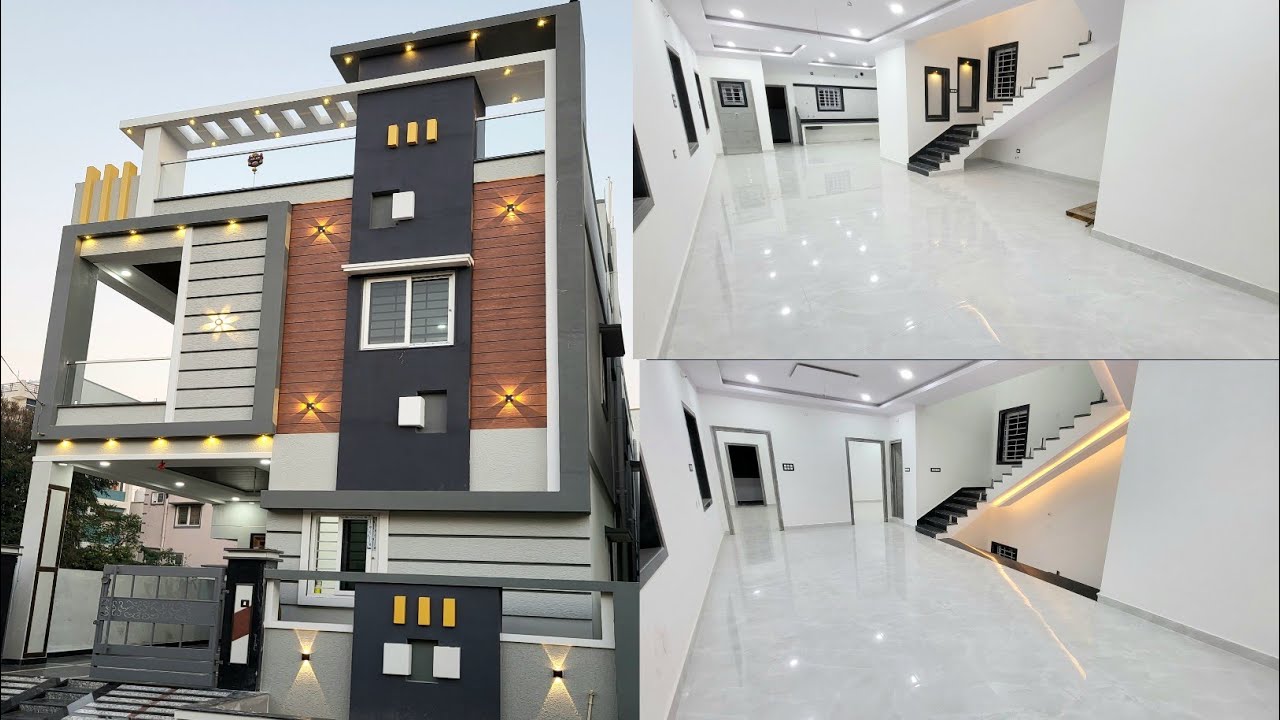 220 SYd 3400sft| New Luxury Duplex House for sale | near Sainikpuri | West Face| HUDA|  4 BHK Villa