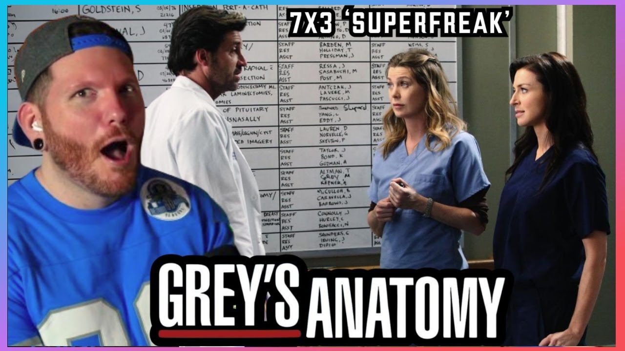 Amelia Shepherd has arrived! | First time watching Grey's Anatomy REACTION 7x3 'Superfreak'