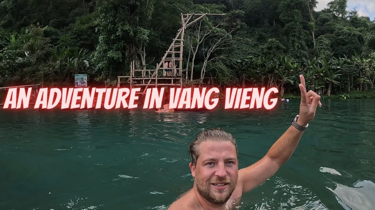 Laos, Vang Vieng Explored: Buggy Ride to Lagoons, a Cave & a Scenic Viewpoint
