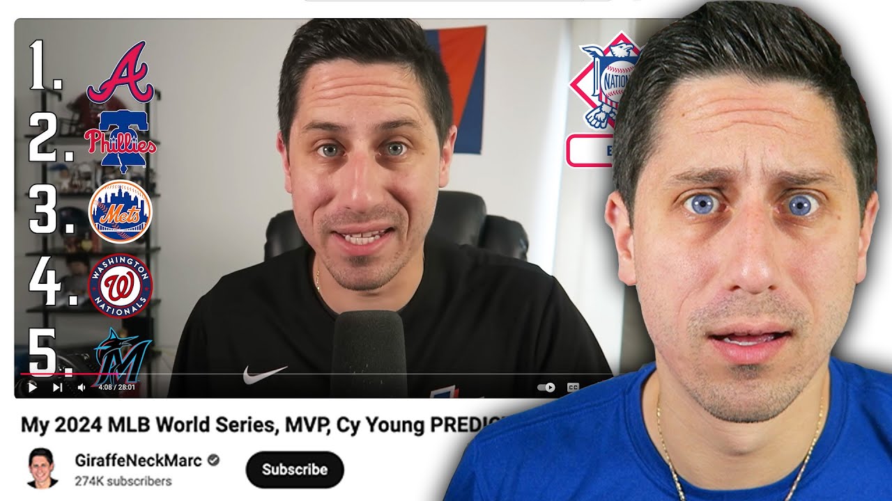 Reacting to my 2024 MLB World Series Predictions!