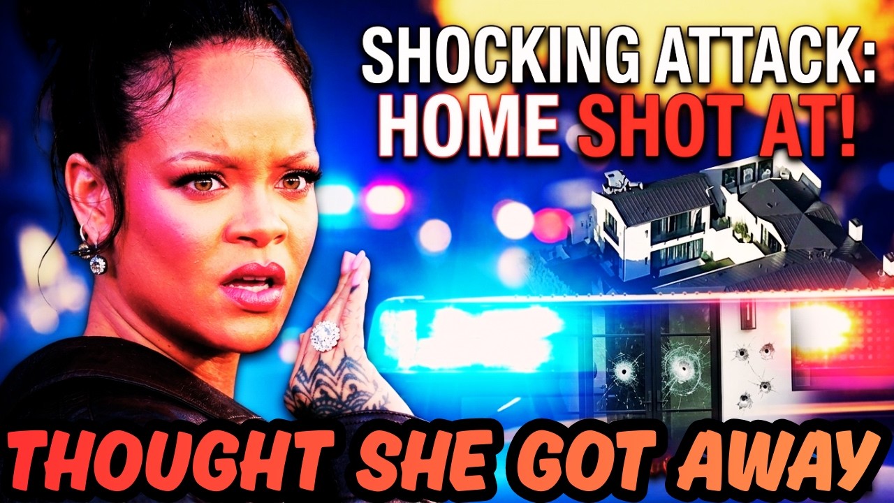 Female Suspect Caught After Attacking Rihanna's House with Gunfire!