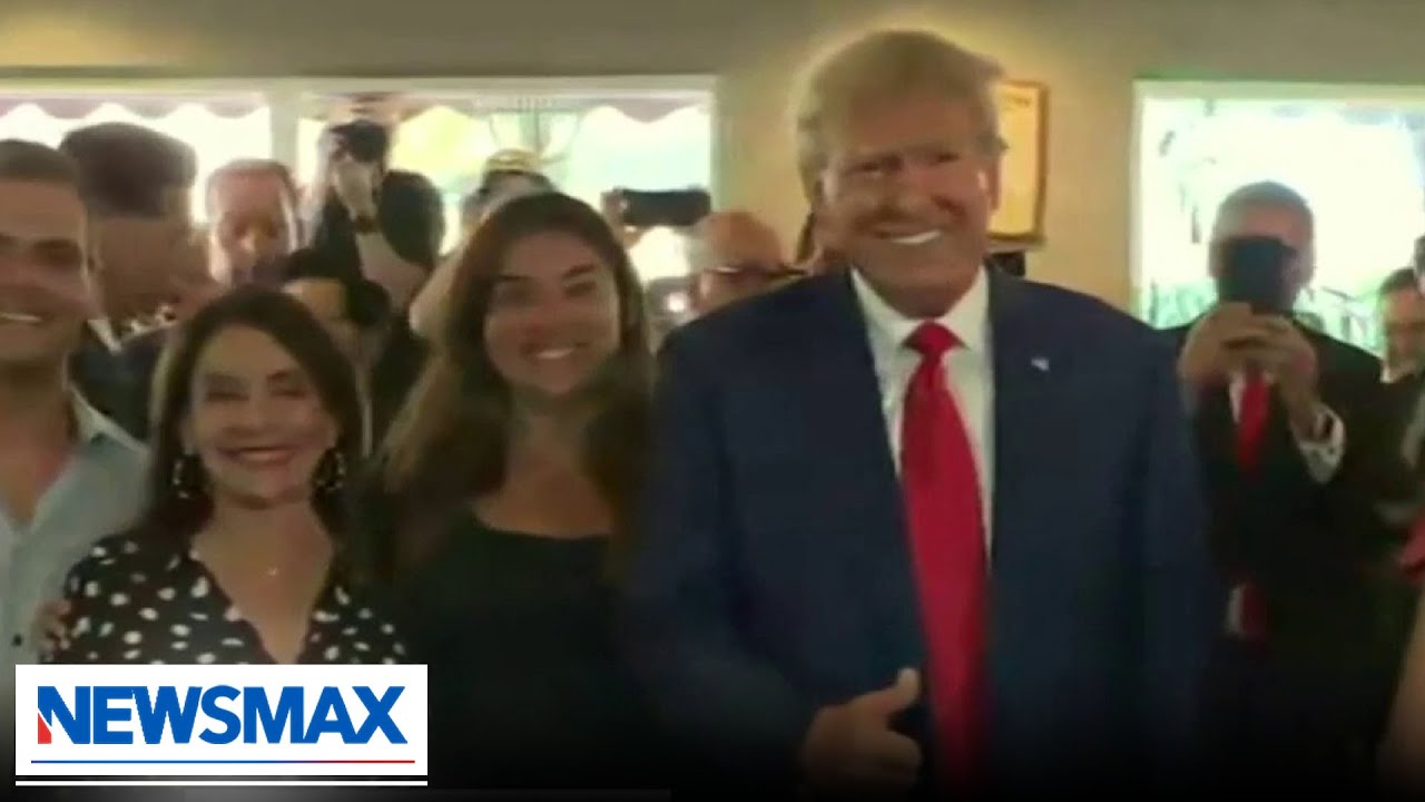 WATCH: Trump visits Versailles Miami Cuban restaurant