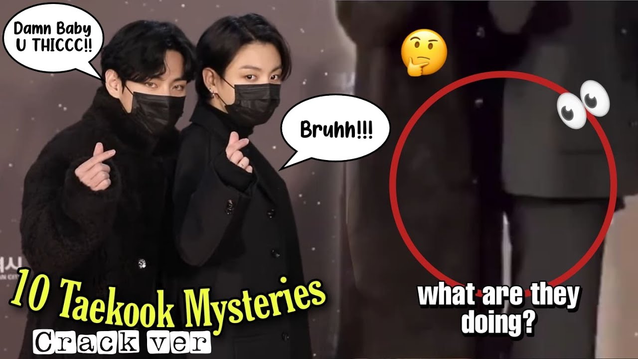 10 Taekook Mysteries That are Yet to be Solved | Crack Version | Taekook Analysis