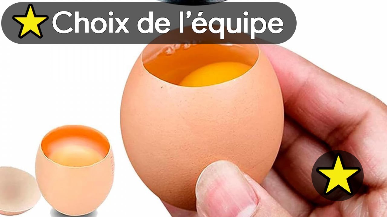 🏆 TOP 3 MEILLEUR COUPE OEUF A LA COQUE 2025 🥚