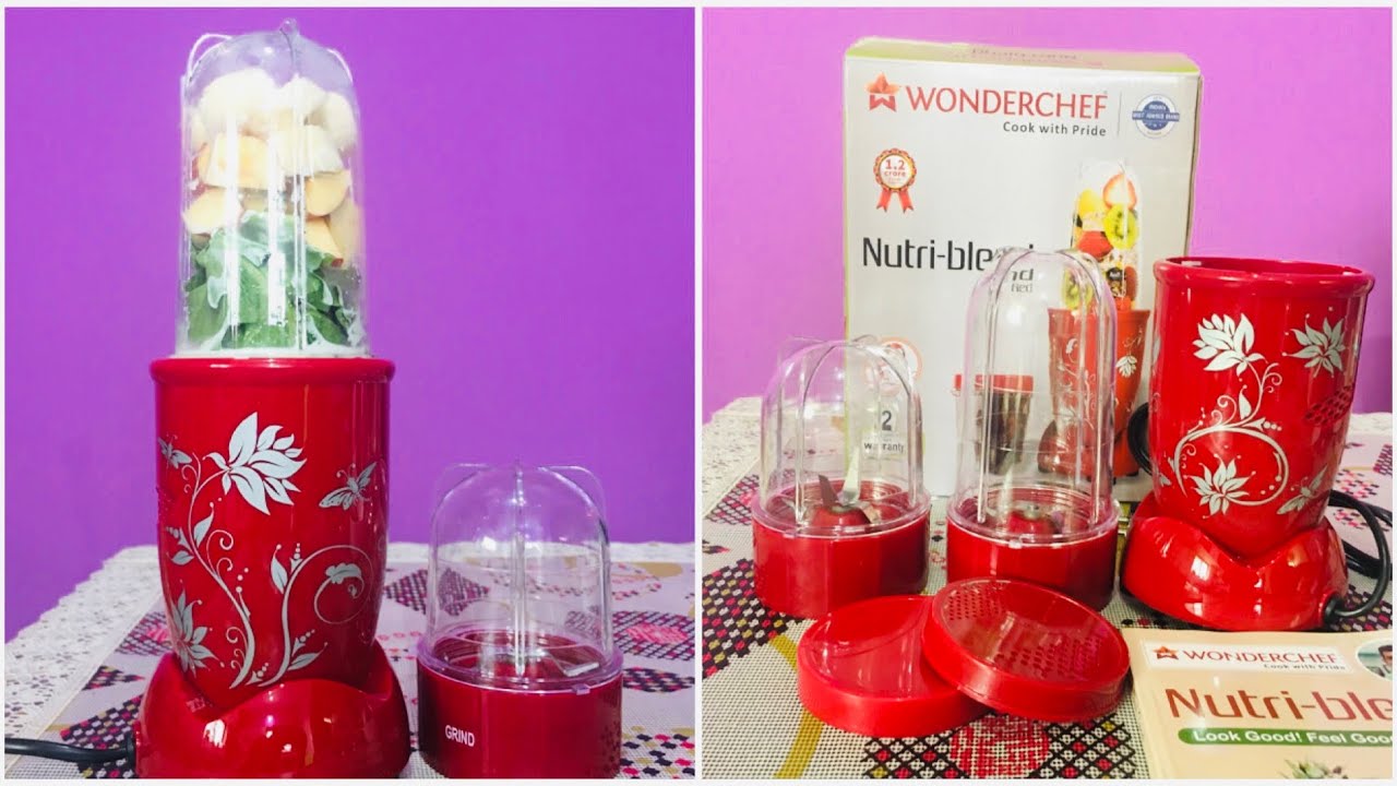 Wonderchef Nutri-Blend Unboxing and Demo | Wonderchef Nutri-Blend 400 Watts Mixer Grinder