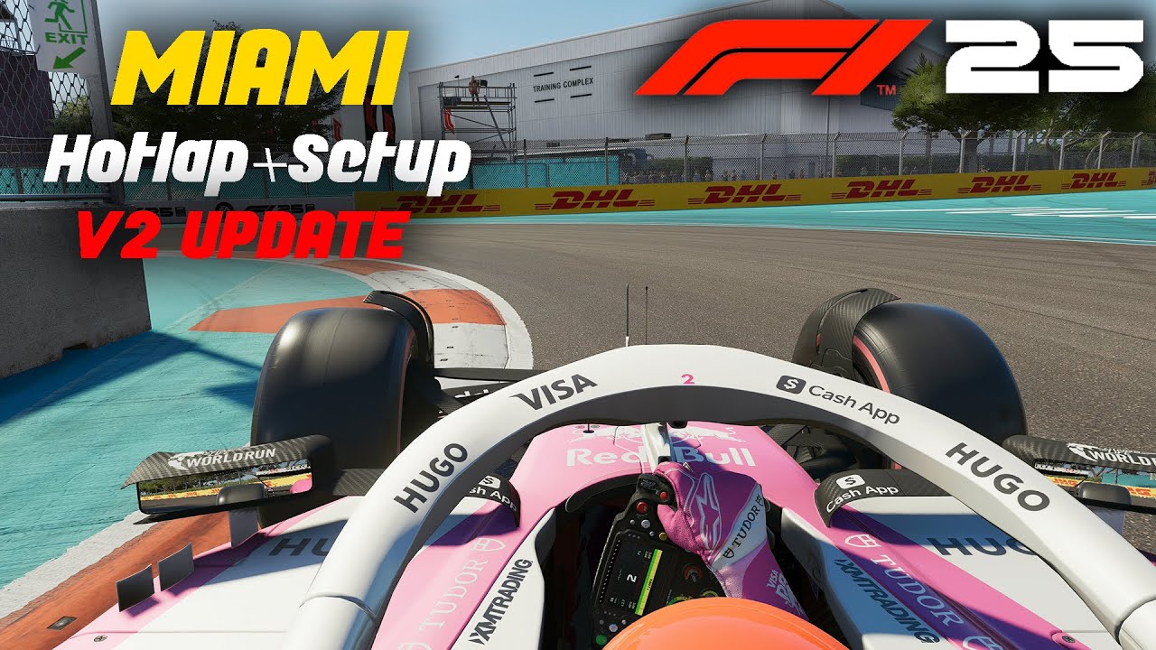 Настройки трассы F1 25 в Майами + руководство по трассе *Обновлено*