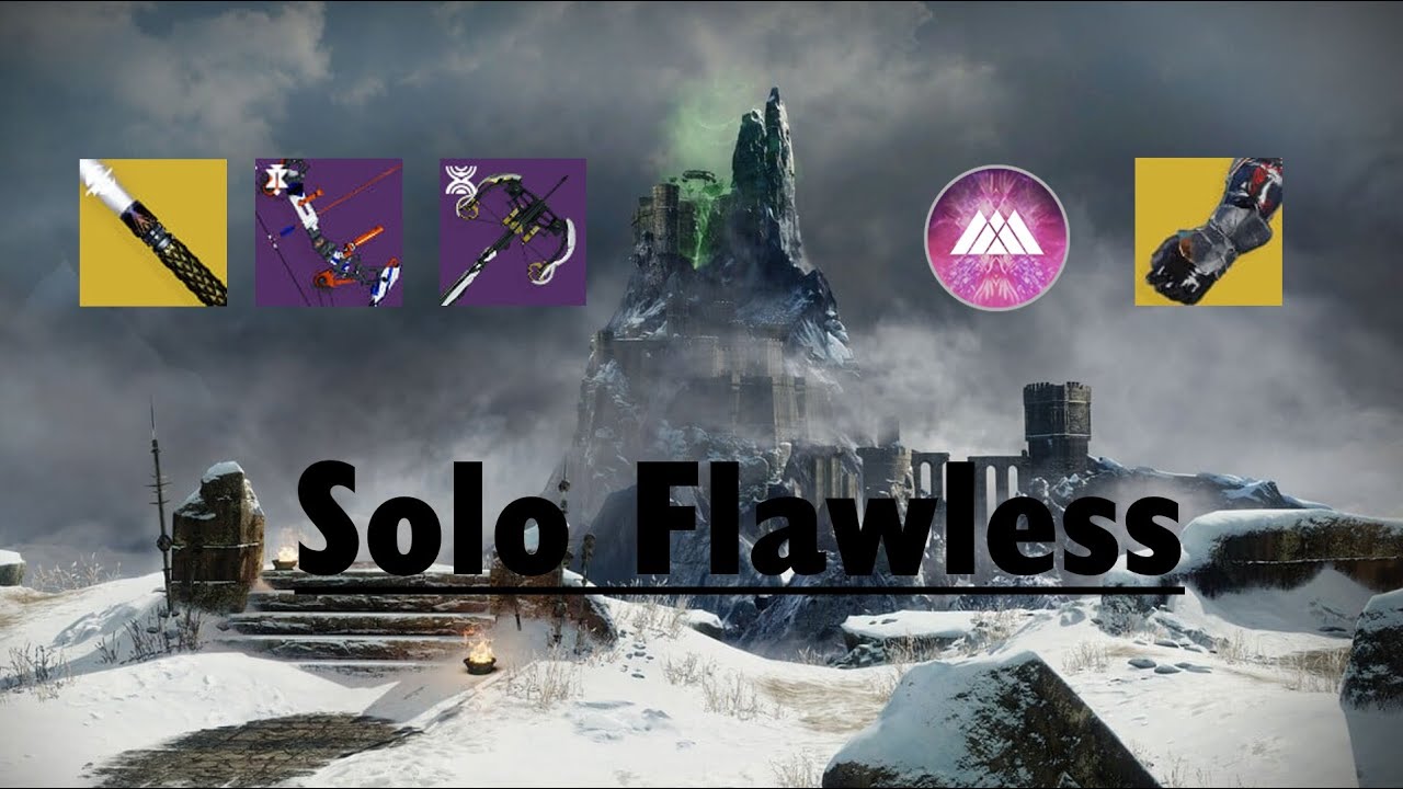 Warlord's Ruin Solo Flawless Warlock Dark Age Loadout #DarkAgeHunt - Destiny 2: Renegades