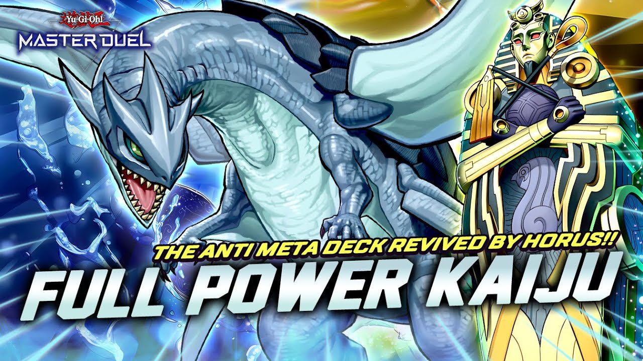 BREAK ALL META DECK!! - HORUS KAIJU THE OMNI NEGATE COMBO IS BROKEN!!! | Master Duel