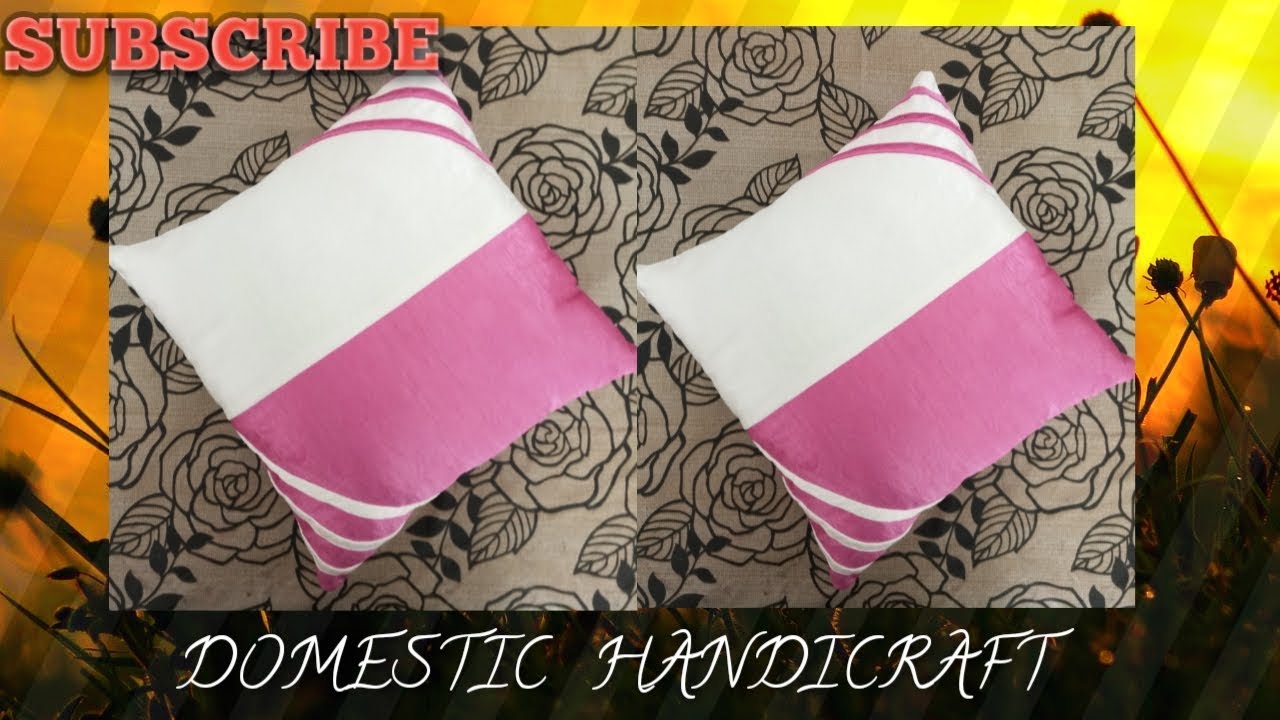 Cushion Two colors combination