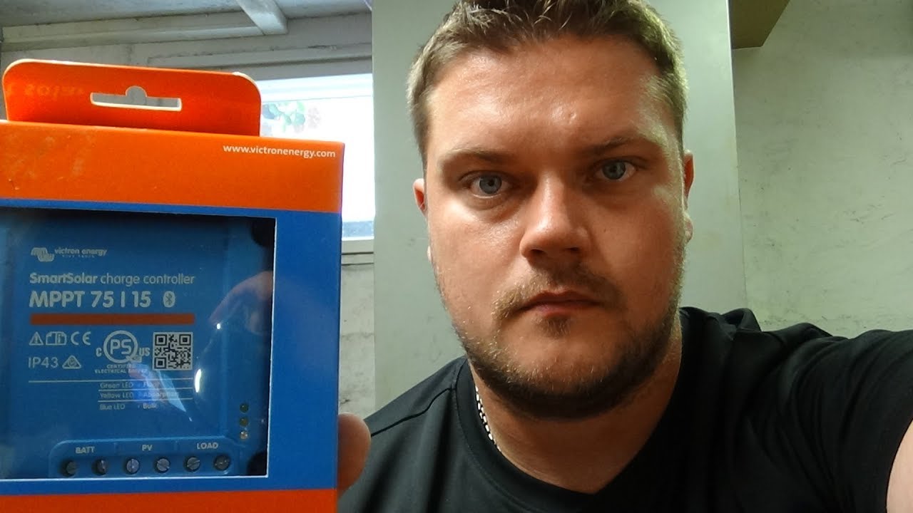 Asuntovaunun aurinkopaneelijärjestelmän osien esittely