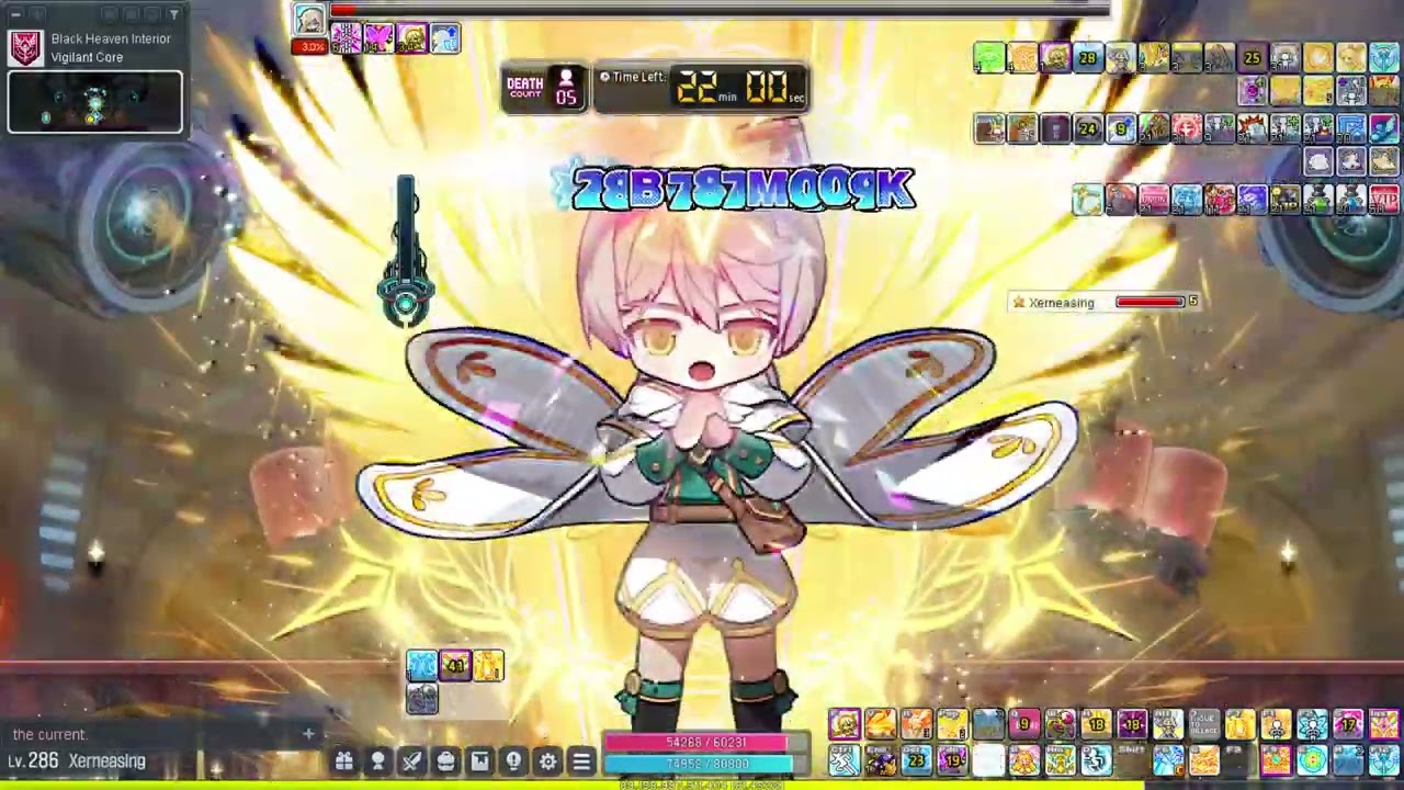 [MapleSEA] Bishop 83k Hexa Extreme Lotus solo