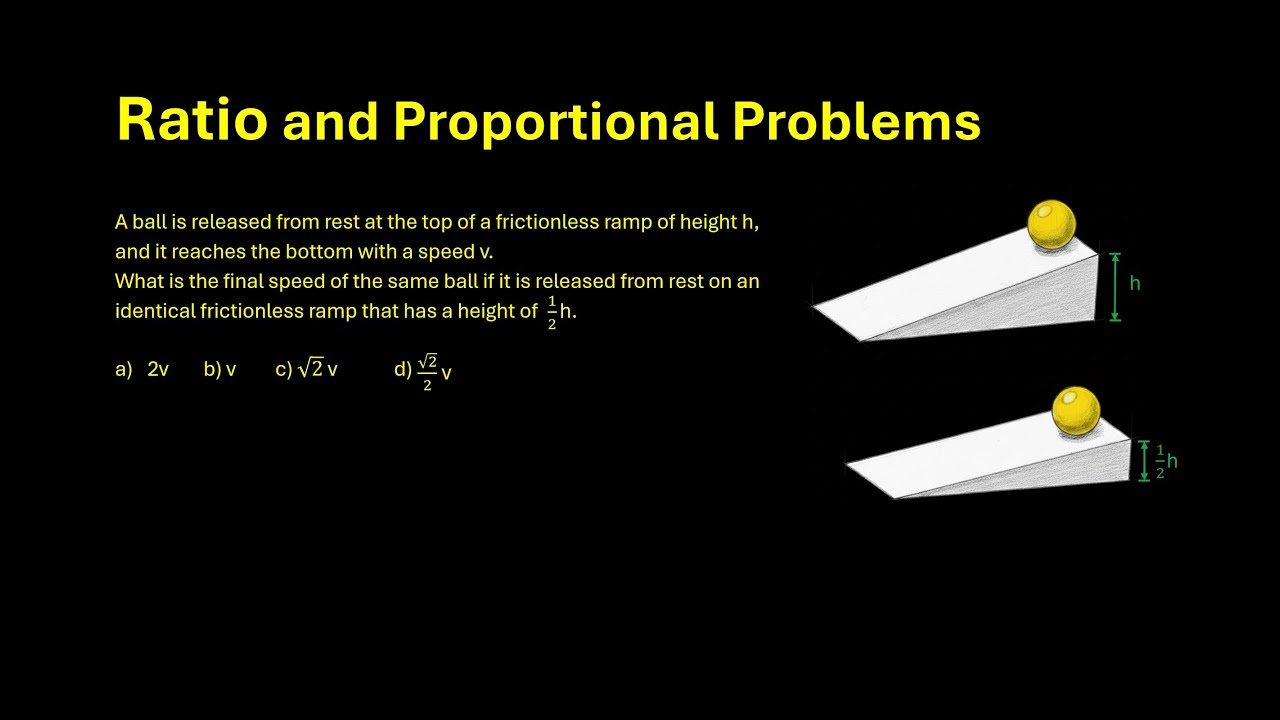 Physics Ratio Problems - Step-by-Step Guide With an Example