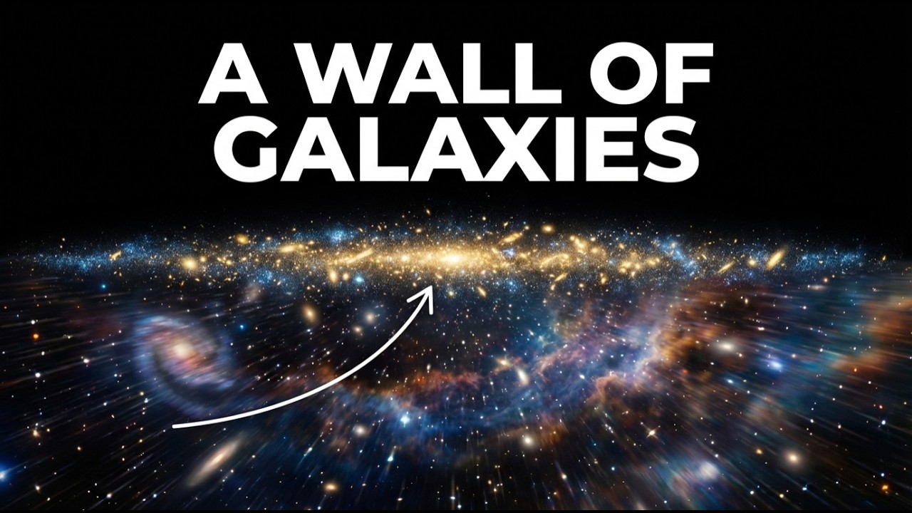 We Found a Wall of Galaxies Blocking the Universe